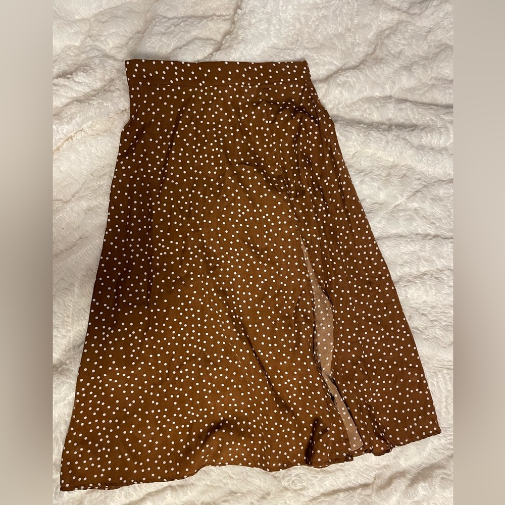 SHEIN, brown skirt, size 4